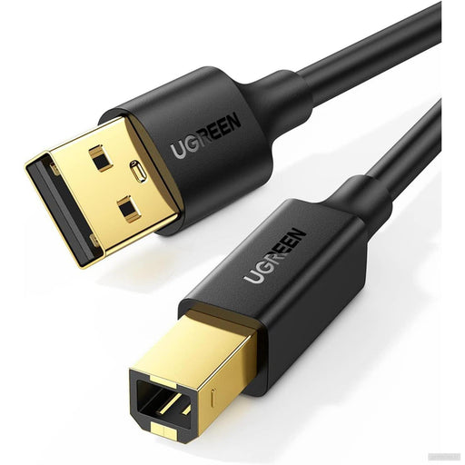 Ugreen tiskalniški kabel USB 2.0 - USB A v USB B združljiv s HP, Canon, Epson, Lexmark, Dell, Brother (5 m)-PRIROCEN.SI