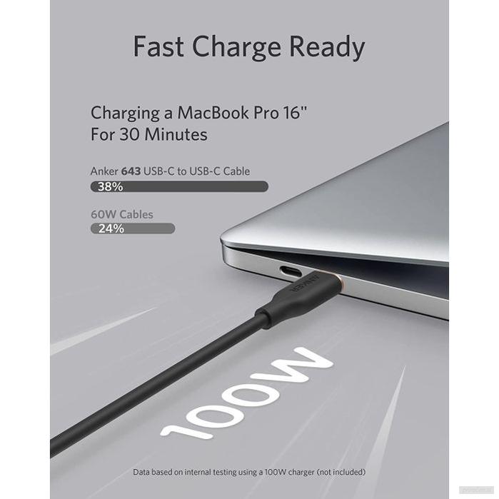 Anker 735 GaN III Prime, 3-portni 65W polnilec, črn-PRIROCEN.SI