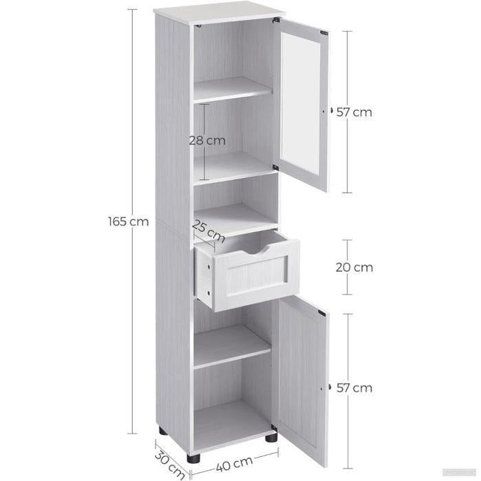 VASAGLE visoka elegantna omarica-PRIROCEN.SI