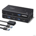 Ugreen HDMI KVM stikalo za upravljanje 2 računalnikov in 1 monitorja 4K@60Hz-0