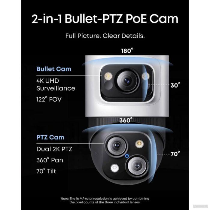 Anker Eufy Security PoE Bullet-PTZ S4 kamera-PRIROCEN.SI