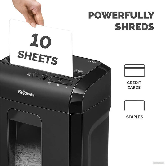 Fellowes Powershred 10M Micro-Cut uničevalnik dokumentov-PRIROCEN.SI