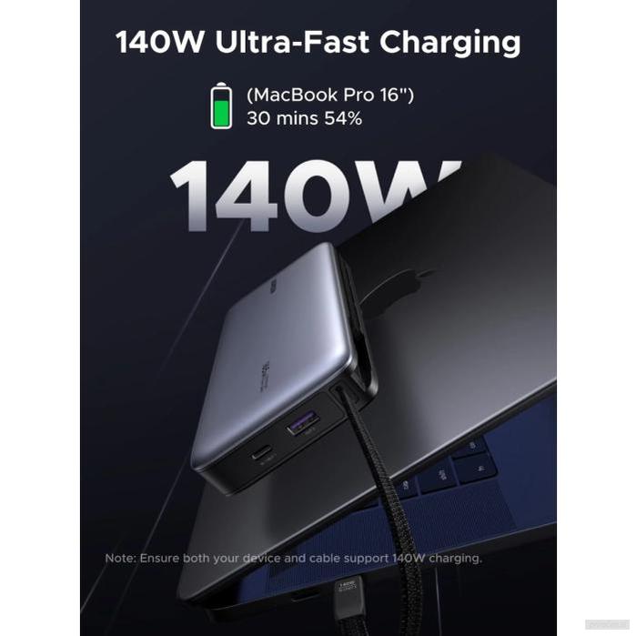 Ugreen 165W 25000mAh prenosna baterija z vgrajenim kablom-PRIROCEN.SI