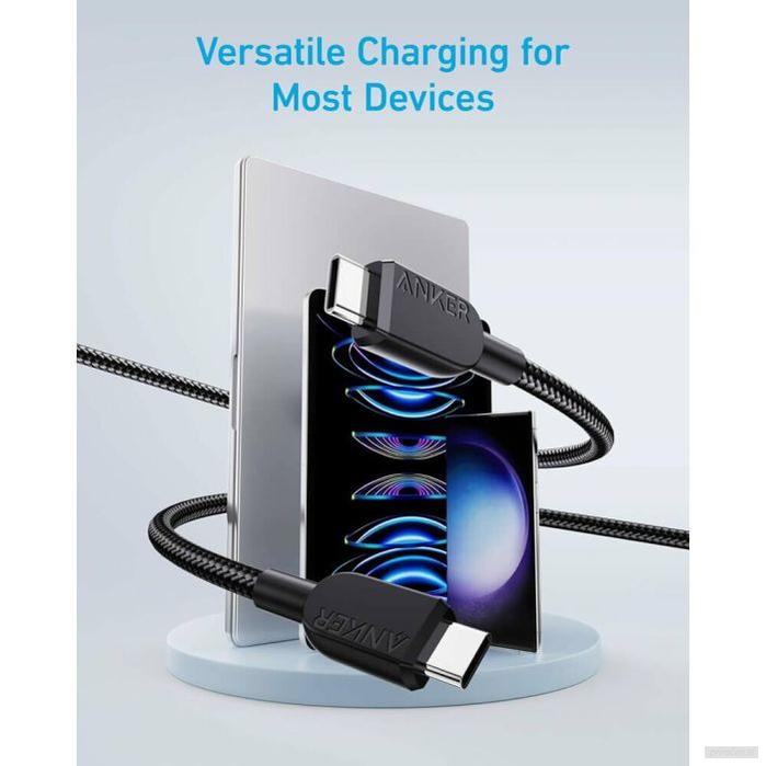 Anker 310 USB-C na USB-C kabel 240 W, 0,9m, črn-PRIROCEN.SI
