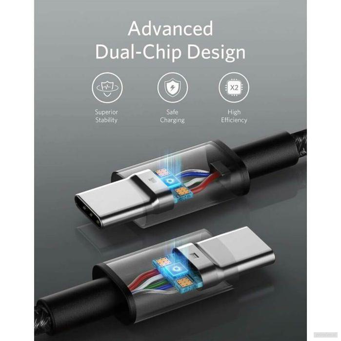 Anker 310 USB-C na USB-C kabel 240 W, 1,8m, črn-PRIROCEN.SI