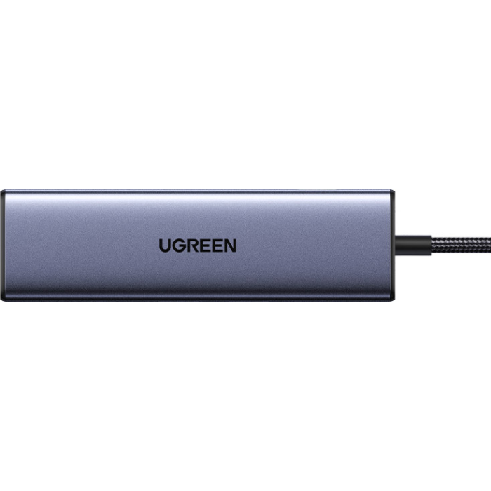 Ugreen 5-v-1 USB-C Hub (100 W PD, 4K@60Hz Displayport)-PRIROCEN.SI