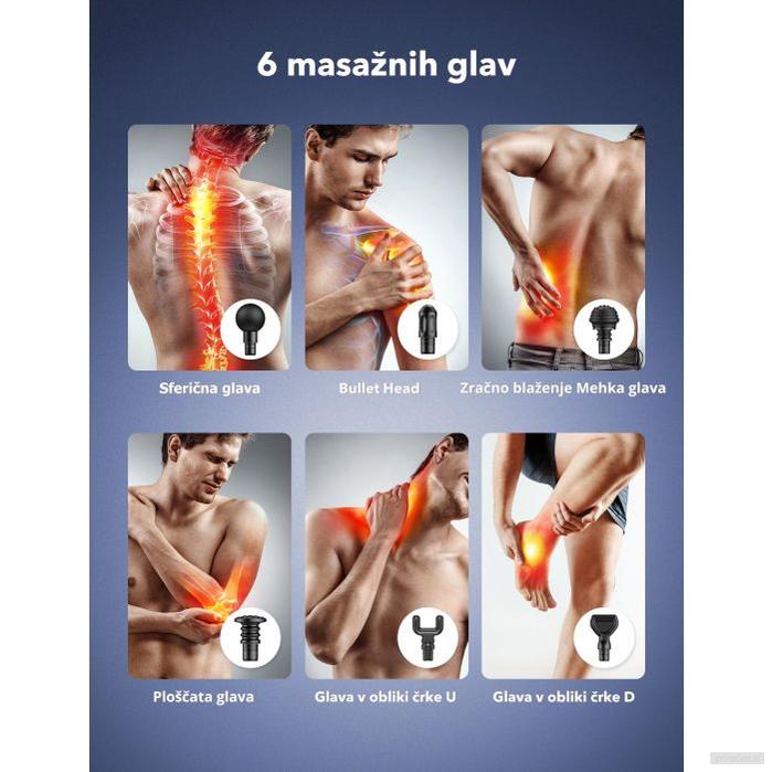 TaoTronics TT-PCA004 masažna pištola-PRIROCEN.SI