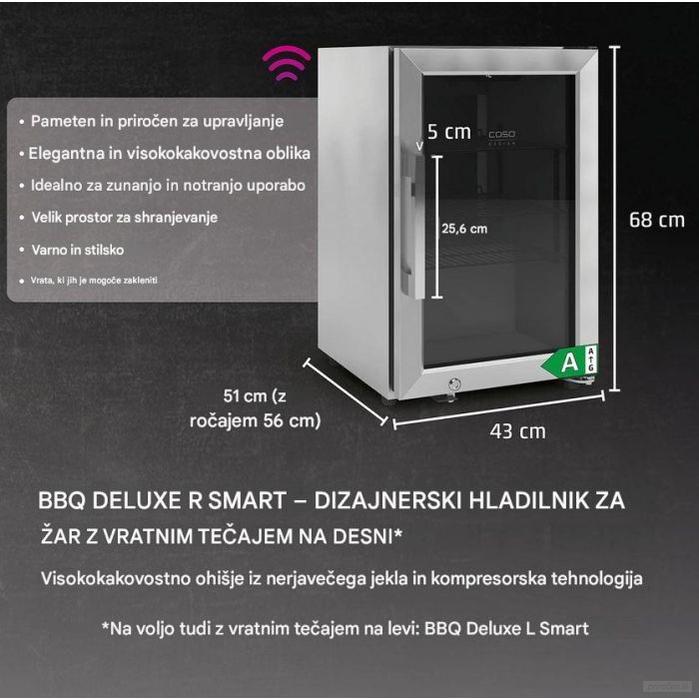 CASO BBQ Deluxe-R Smart desni tečaj-PRIROCEN.SI