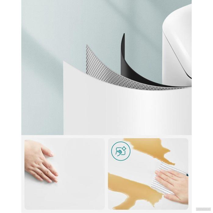 SONGMICS kovinski pedalni koš za odpadke, 30 litrov, z mehkim zapiranjem in notranjim vedrom, bela barva-PRIROCEN.SI