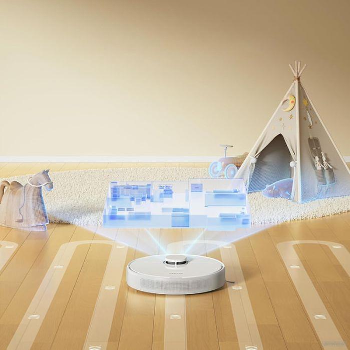 Dreame D9 Max Gen 2 robotski sesalnik, bel-PRIROCEN.SI