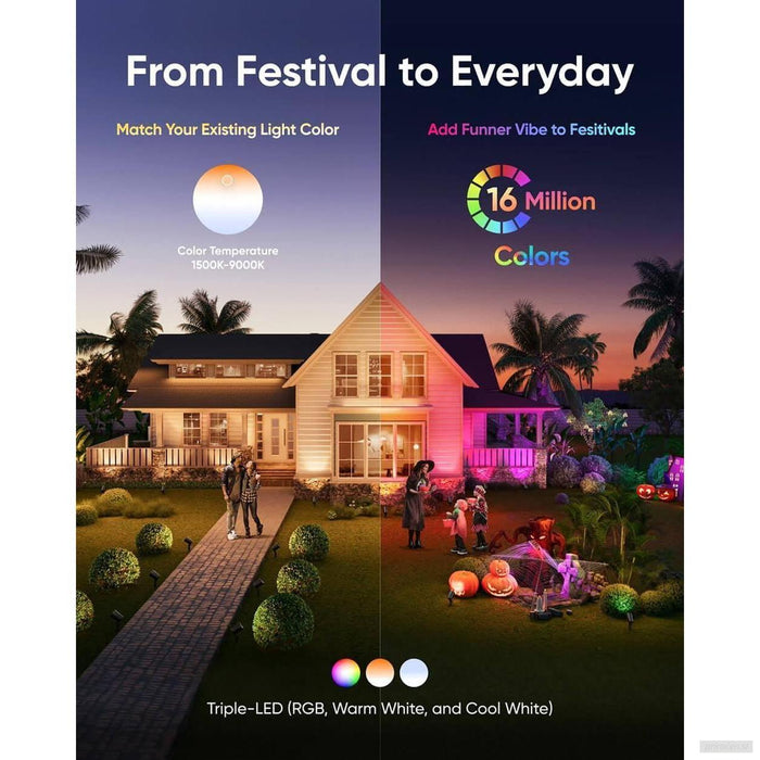 Anker Eufy zunanje okrasne RGB luči E10, 2-pack-PRIROCEN.SI