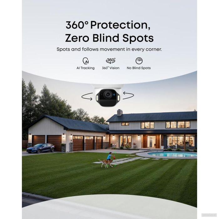 Anker Eufy Security SoloCam E42 komplet 2 kamer + HomeBase 3 baza + 2 solarna panela-PRIROCEN.SI