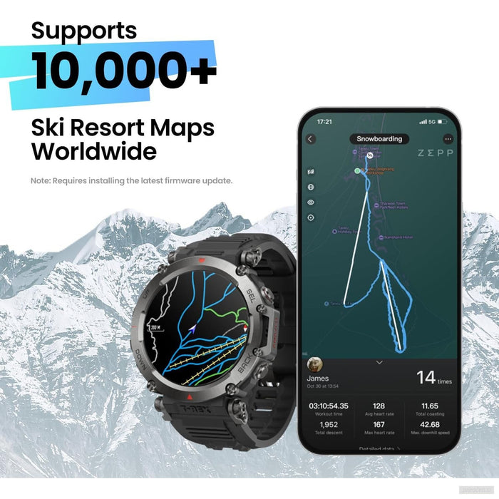 Amazfit T-REX Ultra pametna ura, bež-PRIROCEN.SI