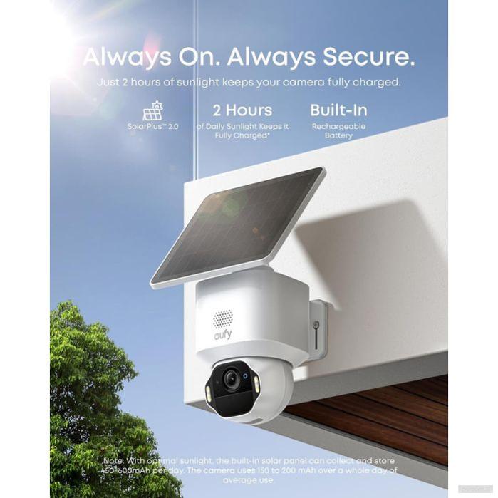 Anker Eufy Security SoloCam E42 komplet 2 kamer + HomeBase 3 baza + 2 solarna panela-PRIROCEN.SI