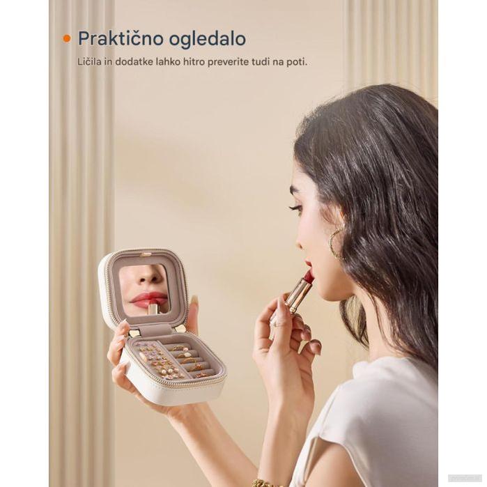 SONGMICS HOME ANAH Collection Potovalna škatlica za nakit-PRIROCEN.SI