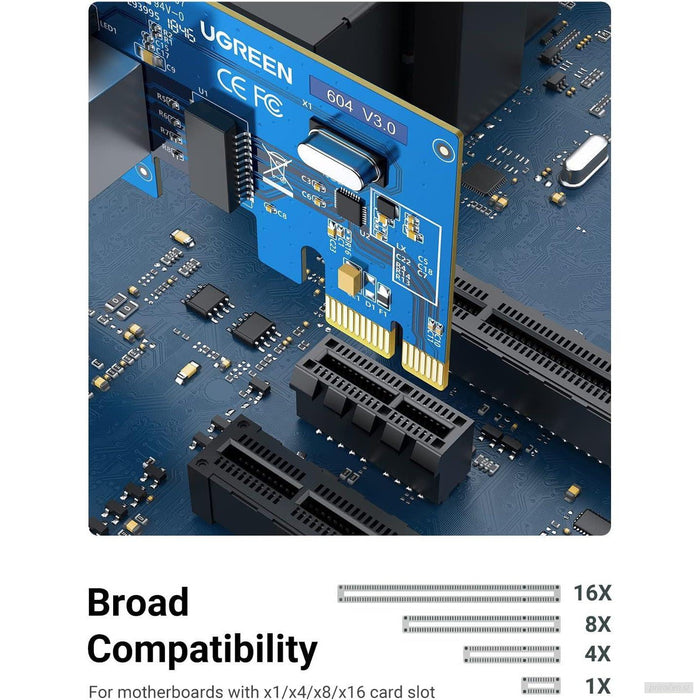 Ugreen 10/100/1000 PCI Express mrežna kartica-PRIROCEN.SI