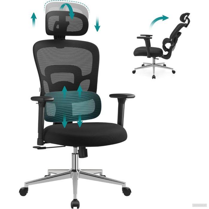 SONGMICS ergonomski računalniški stol-PRIROCEN.SI