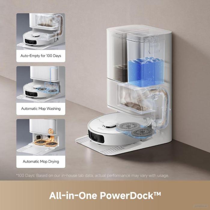 Dreame D20 Ultra robotski sesalnik, bel-PRIROCEN.SI