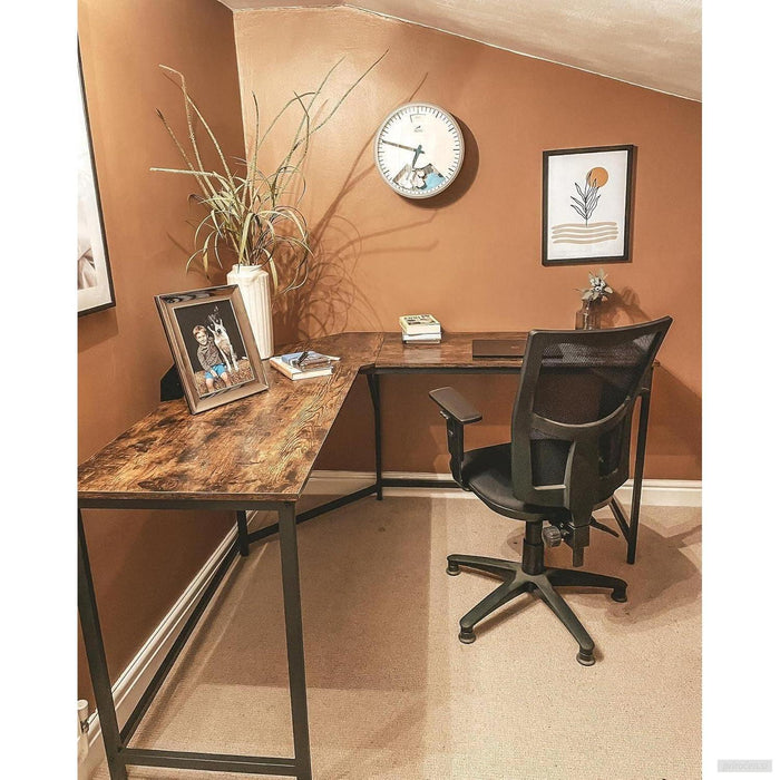 VASAGLE L-oblika računalniška miza-PRIROCEN.SI