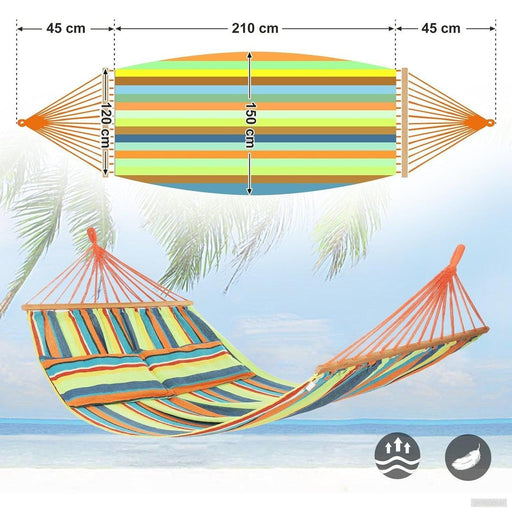 SONGMICS Viseča Mreža s blazinami, 210 x 150 cm, Največja obremenitev 300 kg GDC22Q-PRIROCEN.SI