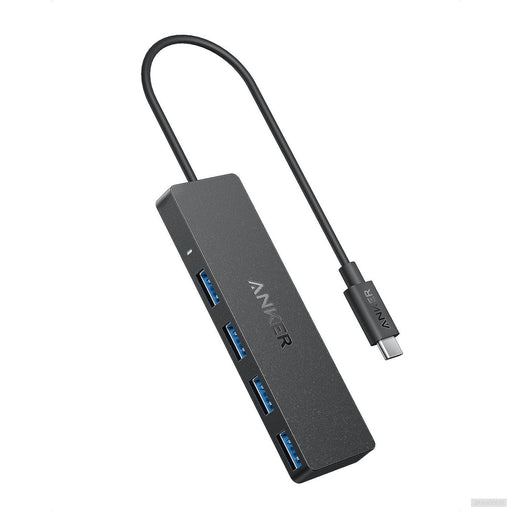 Anker Ultra Slim 4-port USB-C hub črn-PRIROCEN.SI