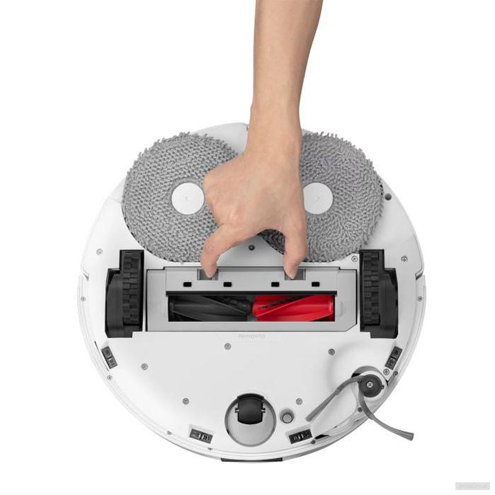 Roborock Qrevo Curv 5A1 robotski sesalnik s samopraznilno postajo, bel-PRIROCEN.SI