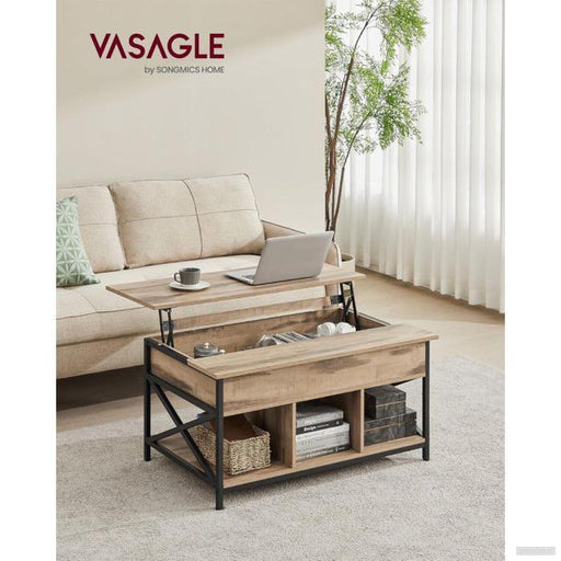 VASAGLE Mizica s predali hrast-PRIROCEN.SI
