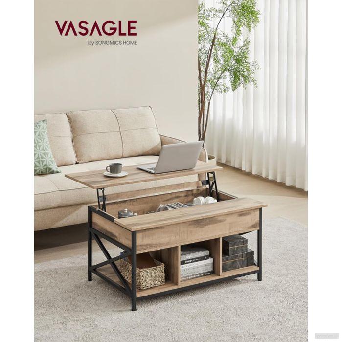 VASAGLE Mizica s predali hrast-PRIROCEN.SI