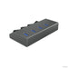 IcyBox IB-HUB1405 4-portni USB-A hub s stikali-PRIROCEN.SI
