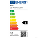 GTV LED sijalka A65 E27 20W 2400lm 4000K-PRIROCEN.SI