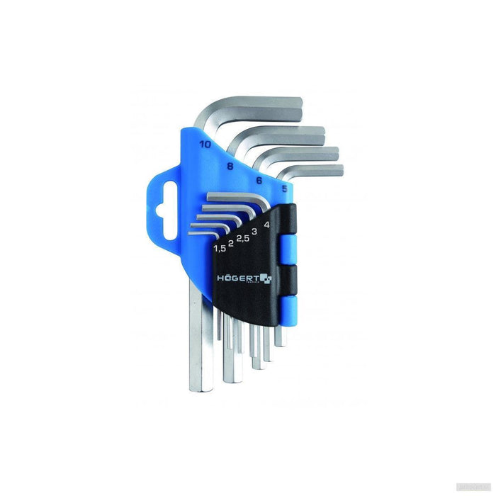 HOEGERT 9-delni set imbus ključev, kratki HT1W802-PRIROCEN.SI