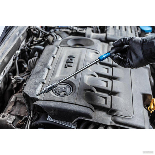 HOEGERT teleskopski LED magnet, max 3.6 kg, 195-810 mm, HT4R508-PRIROCEN.SI