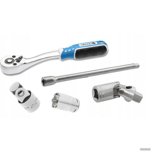 Hoegert set vijačnih nastavkov z ragljo 1/2", 23-delni, HT7G128-PRIROCEN.SI