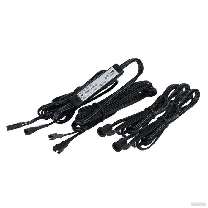 Vgradno LED stikalo za pohištvo, dvojno, NEXO 12V/24V 3A-PRIROCEN.SI