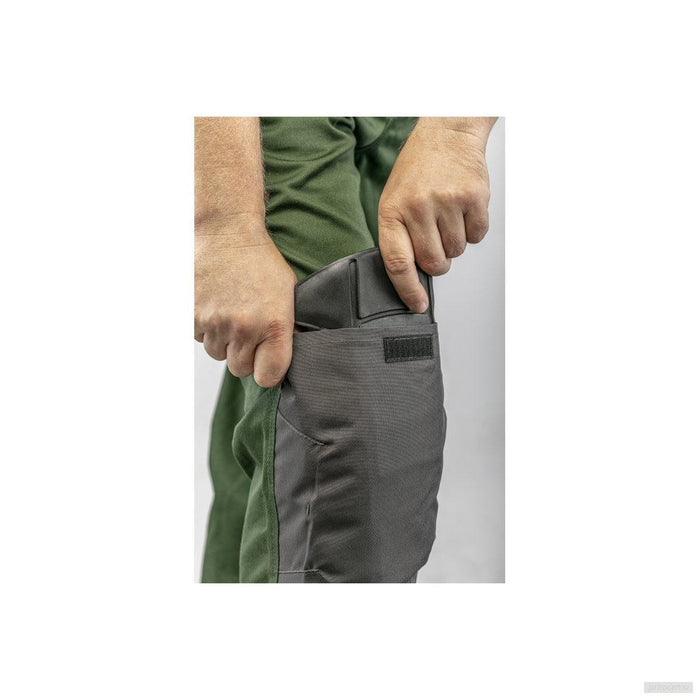 HOEGERT delovne hlače z naramnicami RUWER HT5K360-L-PRIROCEN.SI