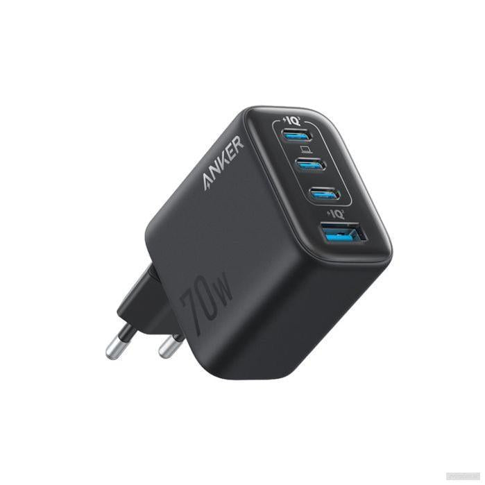 Anker Zolo 70W 4-portni polnilec, črn-PRIROCEN.SI