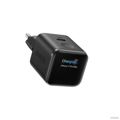 Anker Nano polnilec 45W, Smart Display, črn-0