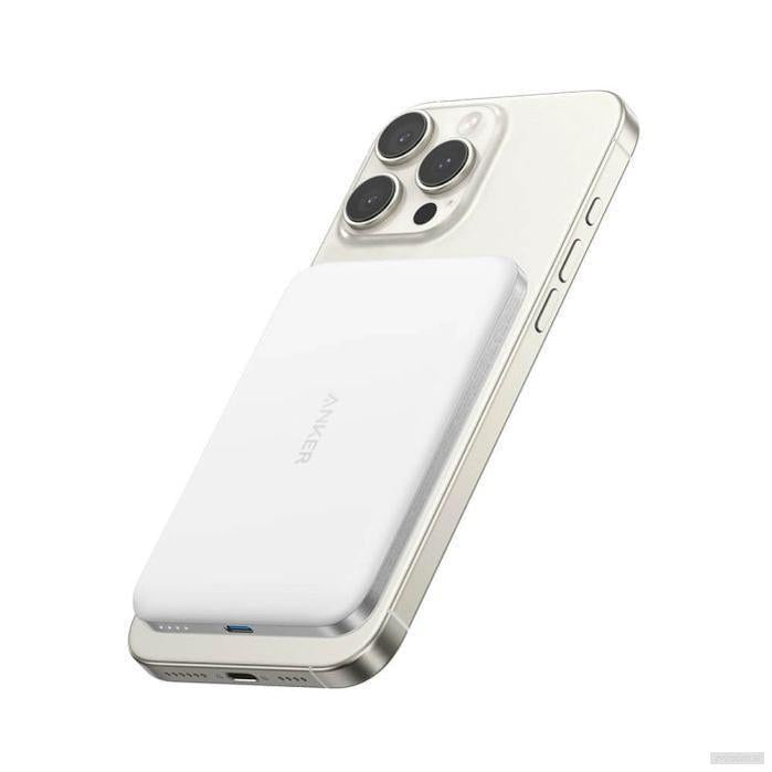 Anker Nano Powerbank Slim 5000 mAh, bel-PRIROCEN.SI