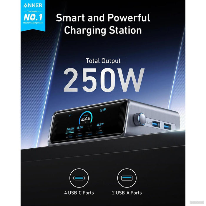 Anker Prime GaN namizni polnilec 250W-PRIROCEN.SI