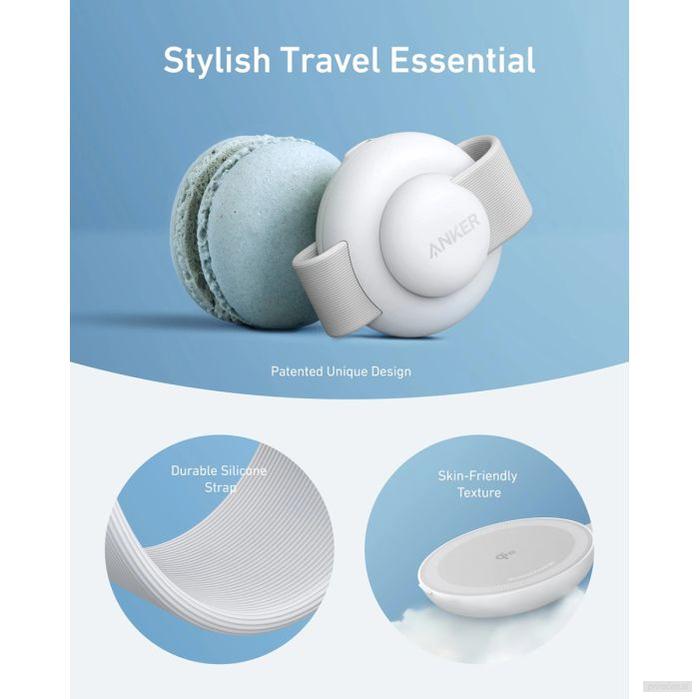 Anker MagGo brezžična zložljiva polnilna podloga 3v1, bela-PRIROCEN.SI