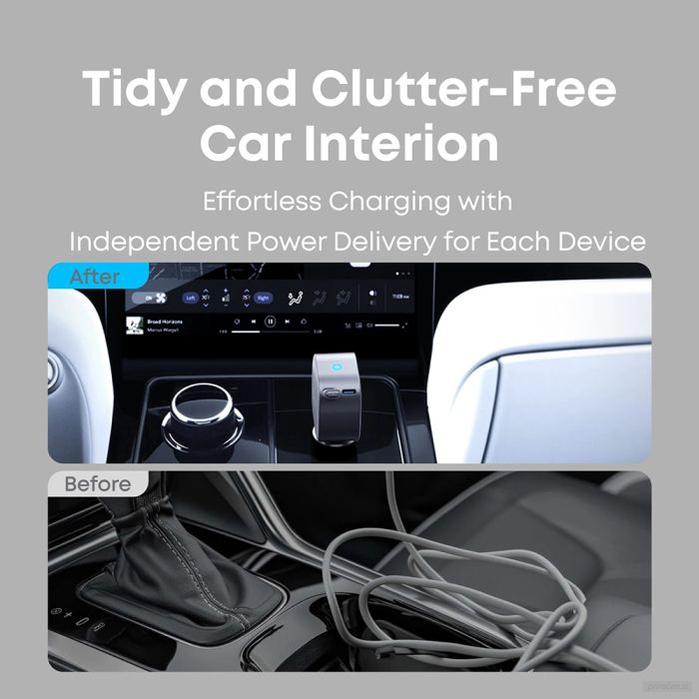 Anker Nano avtopolnilec 75W z vgrajenim kablom-PRIROCEN.SI