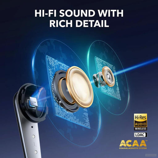 Anker Soundcore Liberty 4 Pro brezžične slušalke, svetlečo črne-PRIROCEN.SI