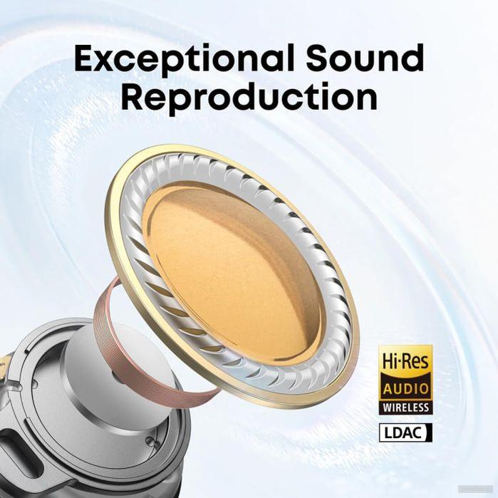 Anker Soundcore Liberty 5 brezžične slušalke, marelična-PRIROCEN.SI