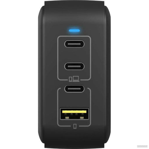 IcyBox IB-PS1040-PD 4-portni USB-C/A 100W GaN polnilec-PRIROCEN.SI