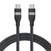 Anker pleteni USB-C na USB-C kabel 240 W, 0,9m, črn-PRIROCEN.SI