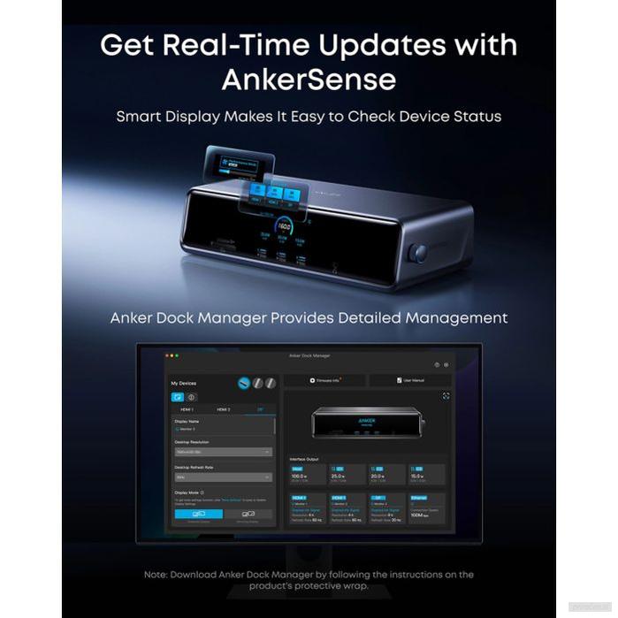 Anker Prime priklopna postaja, 14v1, Triple Display, DisplayLink-PRIROCEN.SI