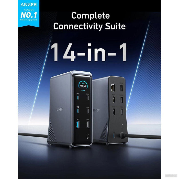Anker Prime 160W polnilna polnilna postaja 14v1-PRIROCEN.SI