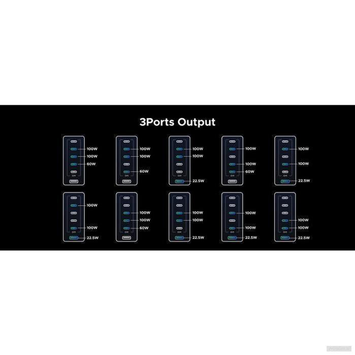 Ugreen Nexode 500W GaN 6-portni USB polnilec-PRIROCEN.SI