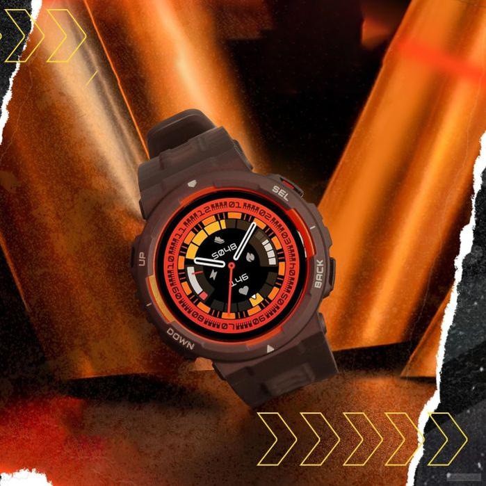 Amazfit Active Edge pametna ura, črna-PRIROCEN.SI