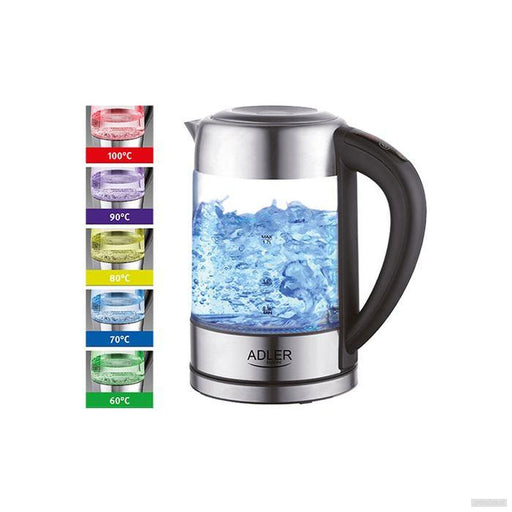 Adler grelnik vode z regulacijo temperature 1,7L 2200W-PRIROCEN.SI